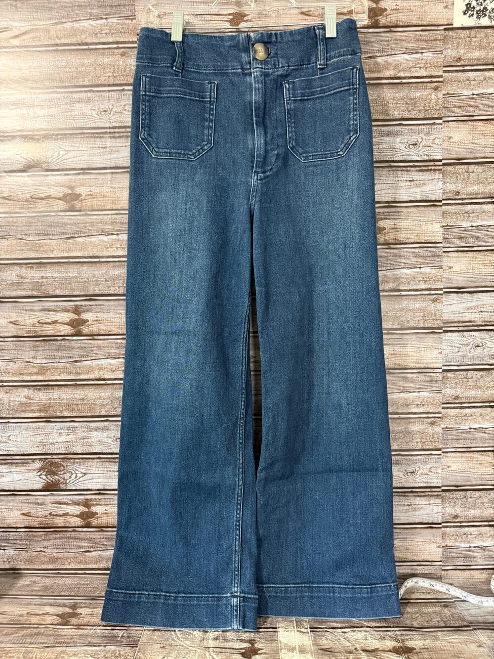 Pilcro High Rise wide leg Jeans size 27